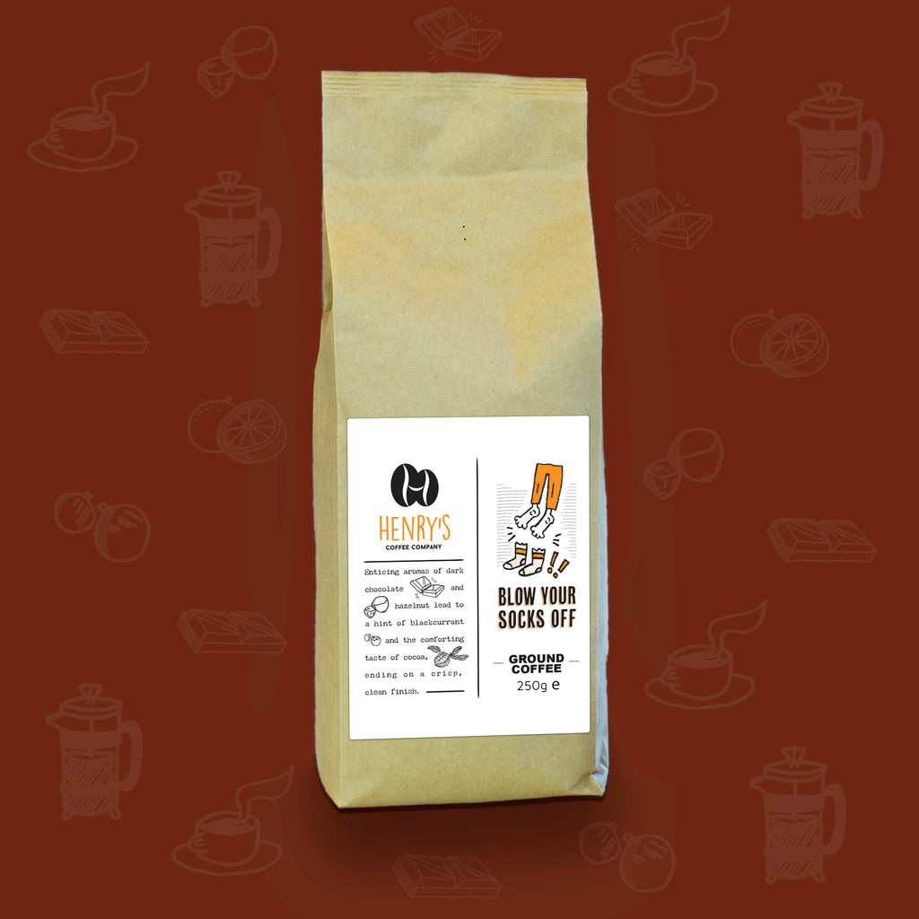 Blow Your Socks Off Ground Coffee 250g